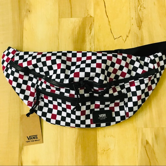 vans fanny pack red